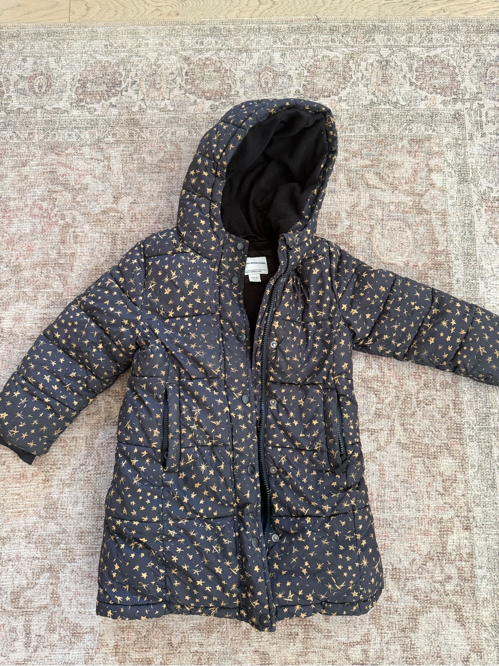 Amazon Basics 4/5 Winter Coat Fleece Lined GUC